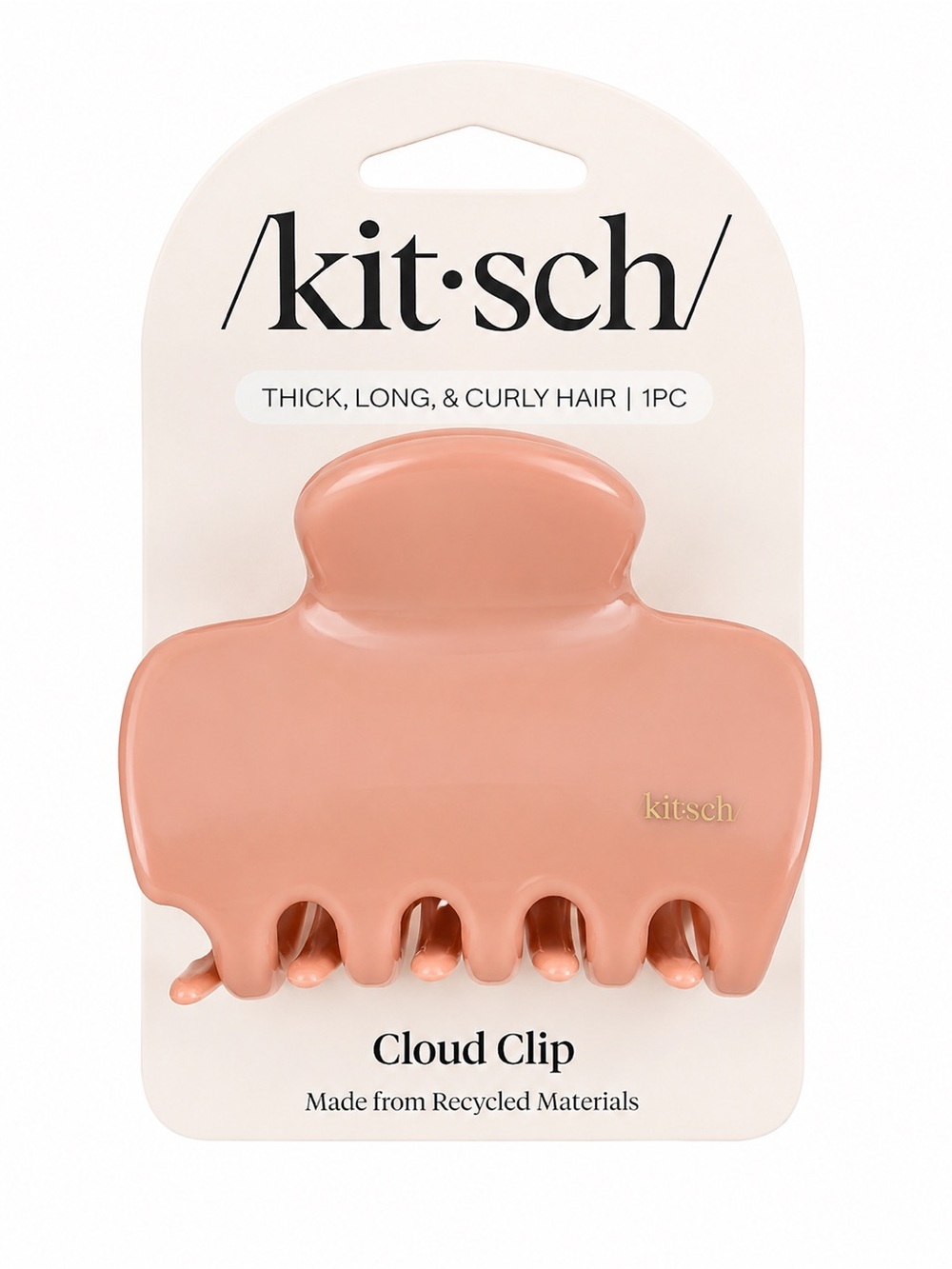 Kitsch Cloud Clip Large – Rosewood Pink Hair Claw Clip